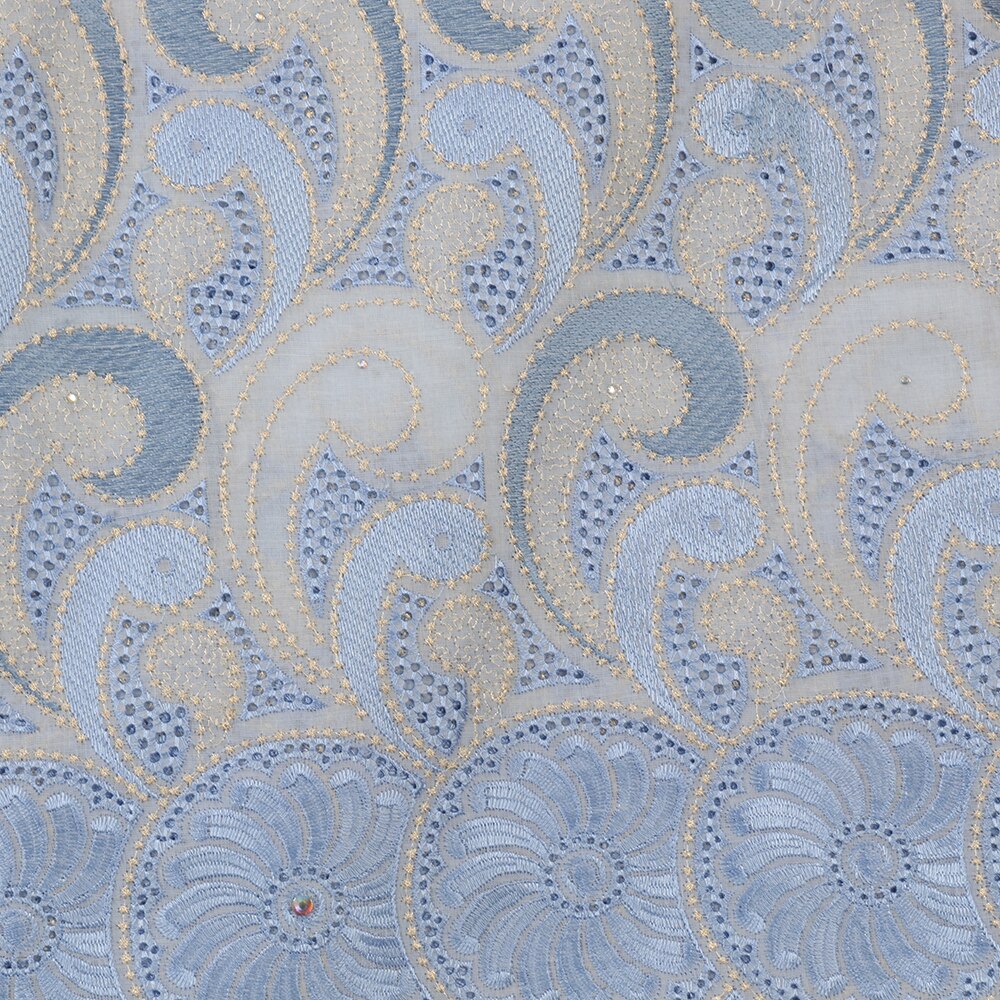 African Lace Fabric Swiss Voile Lace In Switzerland Nigerian Embroidery Lace Fabric for Women KS3180B