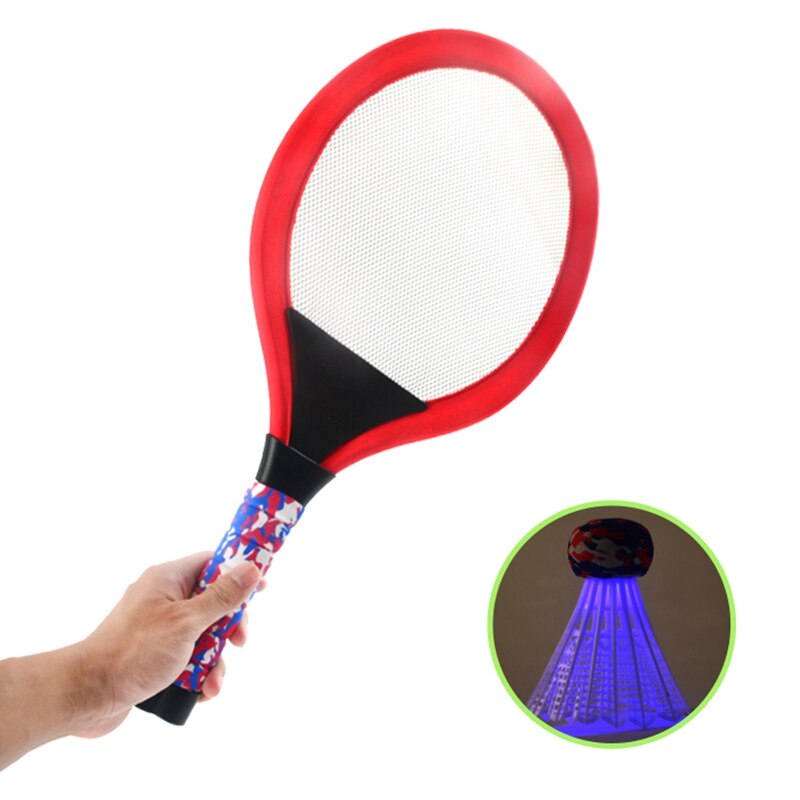 TOPChildren'S Light Badminton Racket Illuminated Racket Lighting Badminton Racket Set with Led Lights
