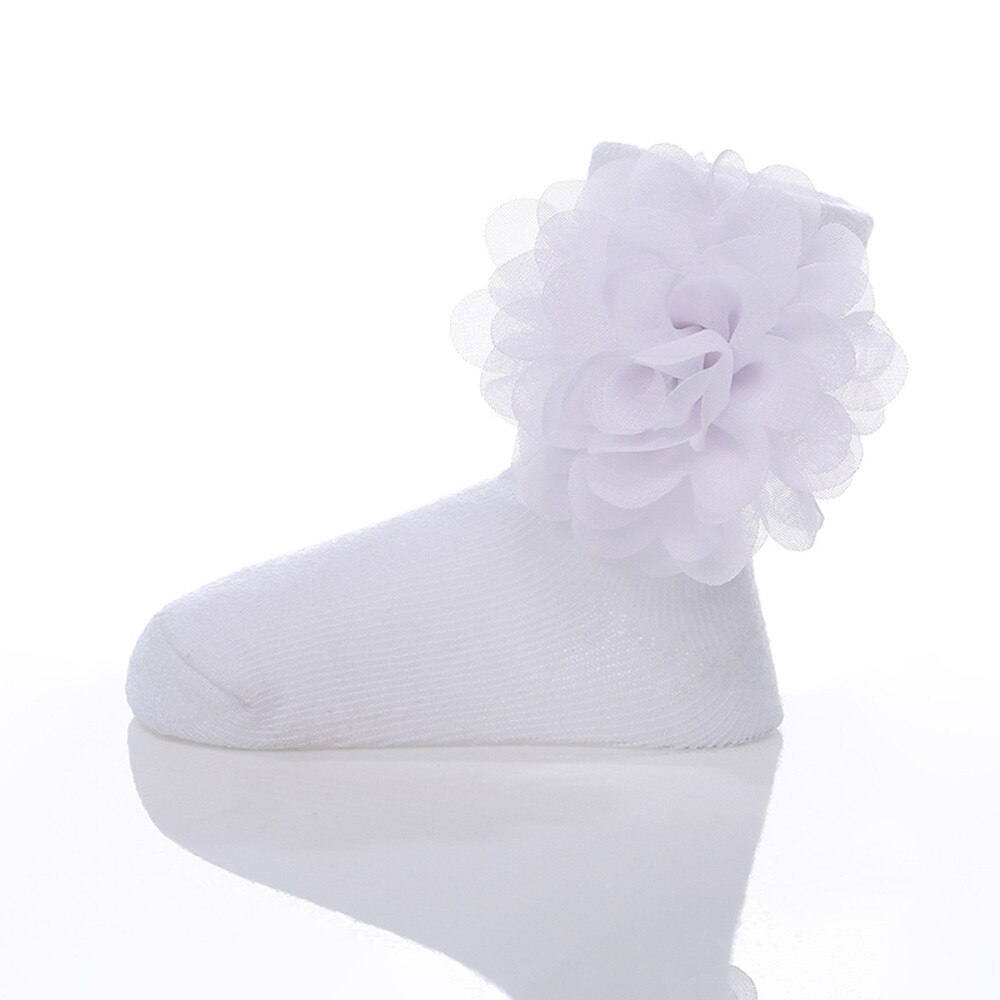 Baby Toddlers Flowers Combed Cotton Ankle Socks Girls Boy Elasticity Socks BTTF