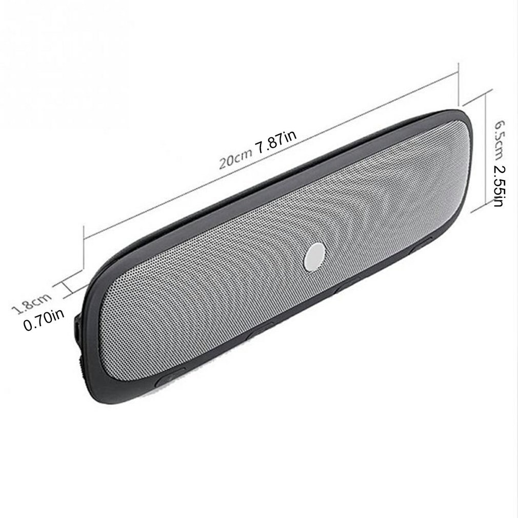 Tz900 zonnekleppen auto draadloze mobiele telefoon handsfree luidspreker ondersteuning  a2dp lange spreektijd 2 w luidspreker 1 set