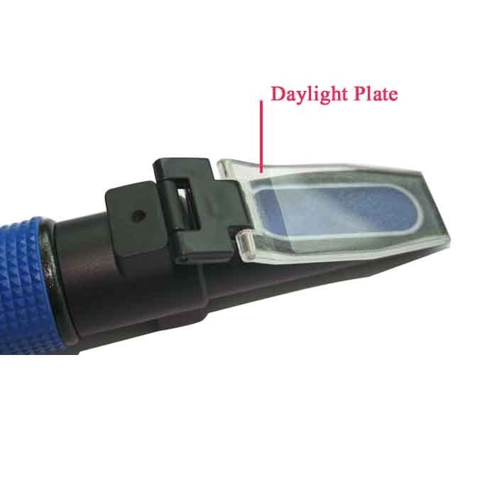 Sinotech Hand held brix 0-10% Refractometer brix P-RHB-10ATC plastic material (blue)