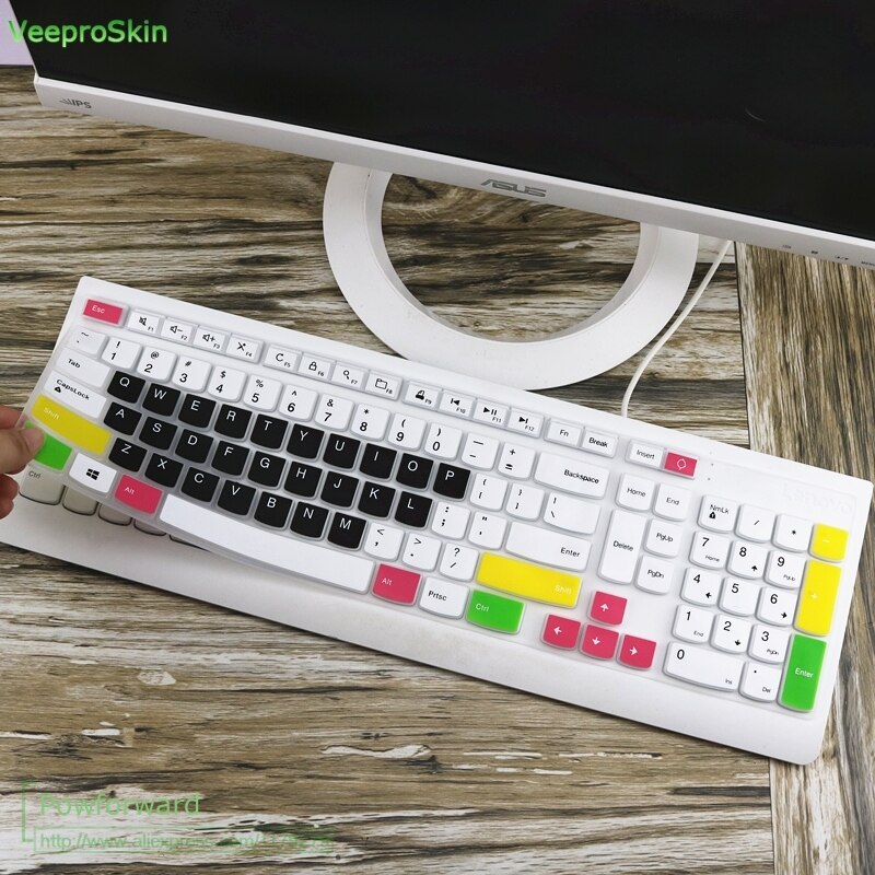 Dla Lenovo pulpit komputera w jednym PC S3150 S4250 S2010 S3040 S4150 S5130 klawiatura pokrywa protector: candyblack
