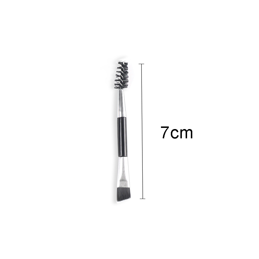 1/10 Uds. Cepillos suaves para pestañas, cepillo para cejas retorcido, contorno de codo, delineador de ojos, cepillos para mezclar ojos, herramienta de maquillaje cosmético