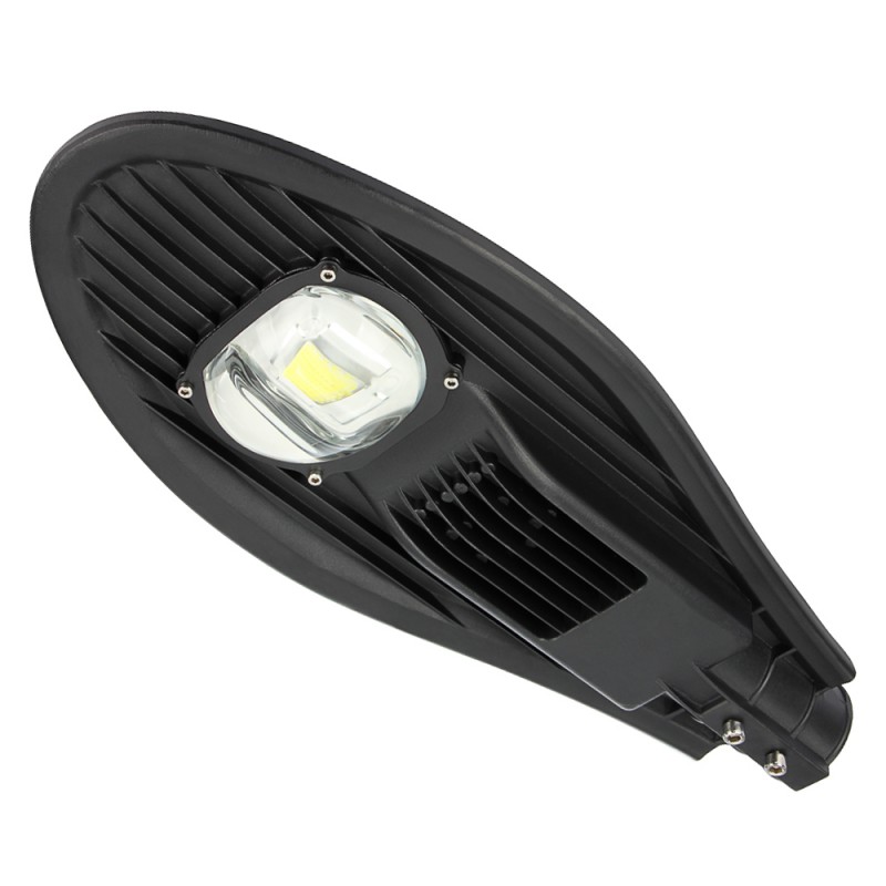 1pc 30w 50w led gatelys vanntett  ip65 led gatelys vei hagelampe varm/kald hvit  ac85-265v utendørs belysning