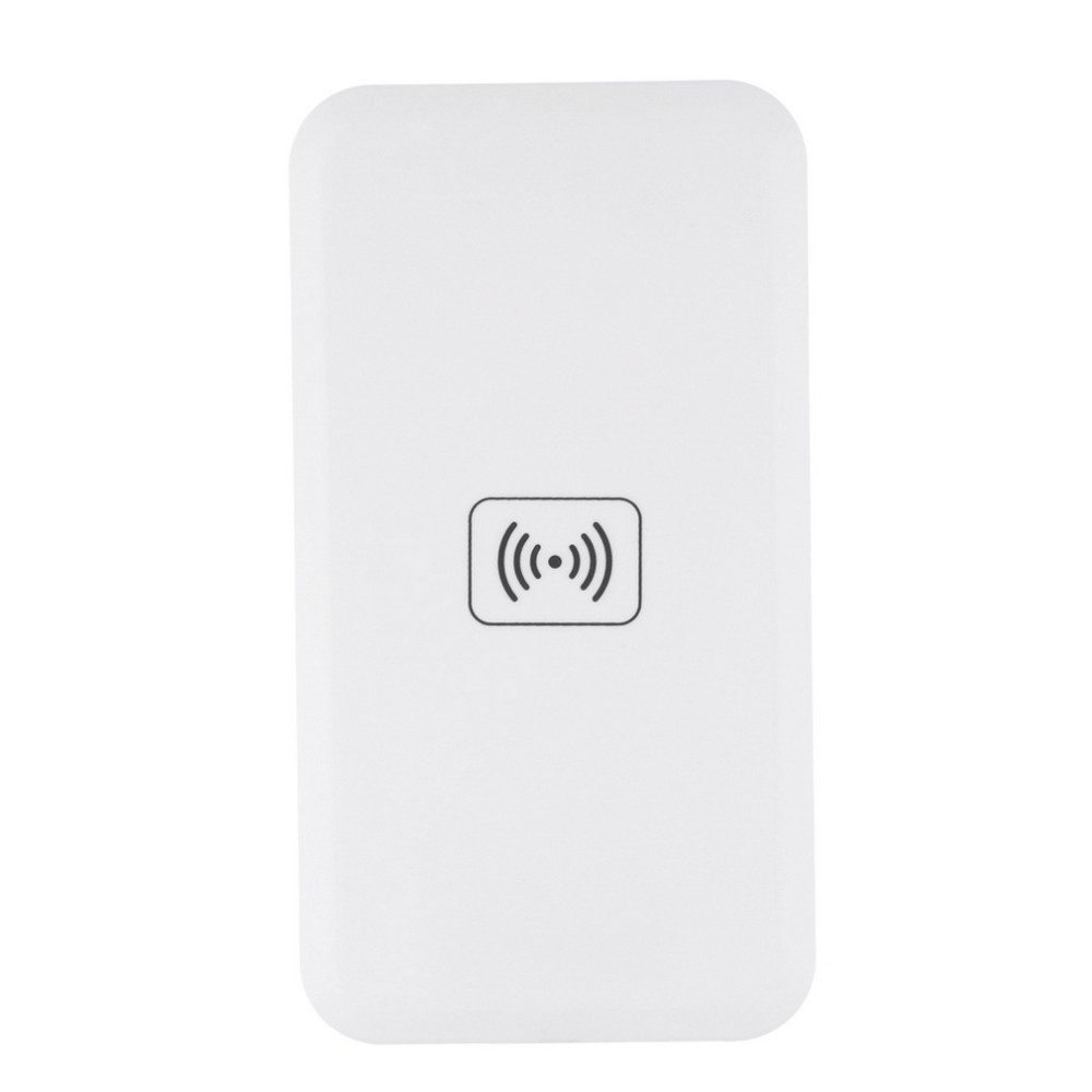 N9 Qi bezprzewodowy zestaw ładowania ładowarka adapter Podkładka cewki odbiornik dla iphone 9 8 7 6S 5S Samsung S10 S9 S8: biały ładowarka