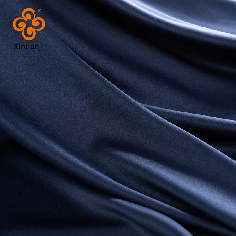 Mjuk polyester satin klänning tyg symaterial bröllopsfest dekoration 50*150cm ja105--tj1592