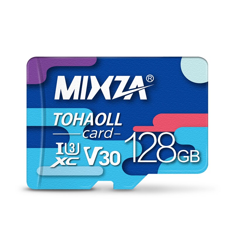 MIXZA-tarjeta de memoria 256GB para tableta, Clase 10 Microsd de 128GB, 64GB, U3, 80 MB/S, 32GB, tarjeta flash, TF/sd, UHS-1