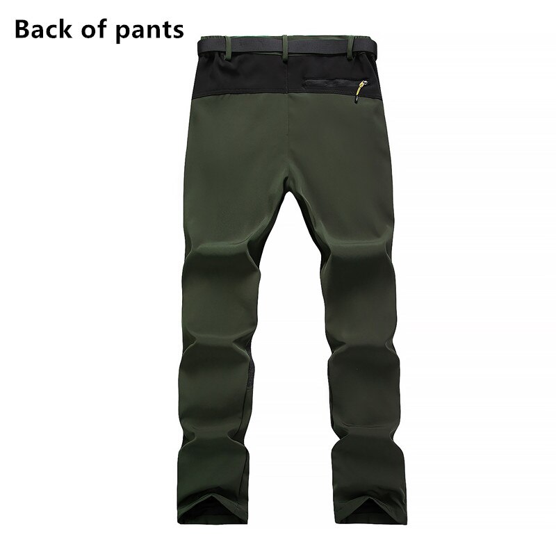 Men's cycling pants sports trousers mountain bike pants running outdoor color matching spring and autumn hiking pants