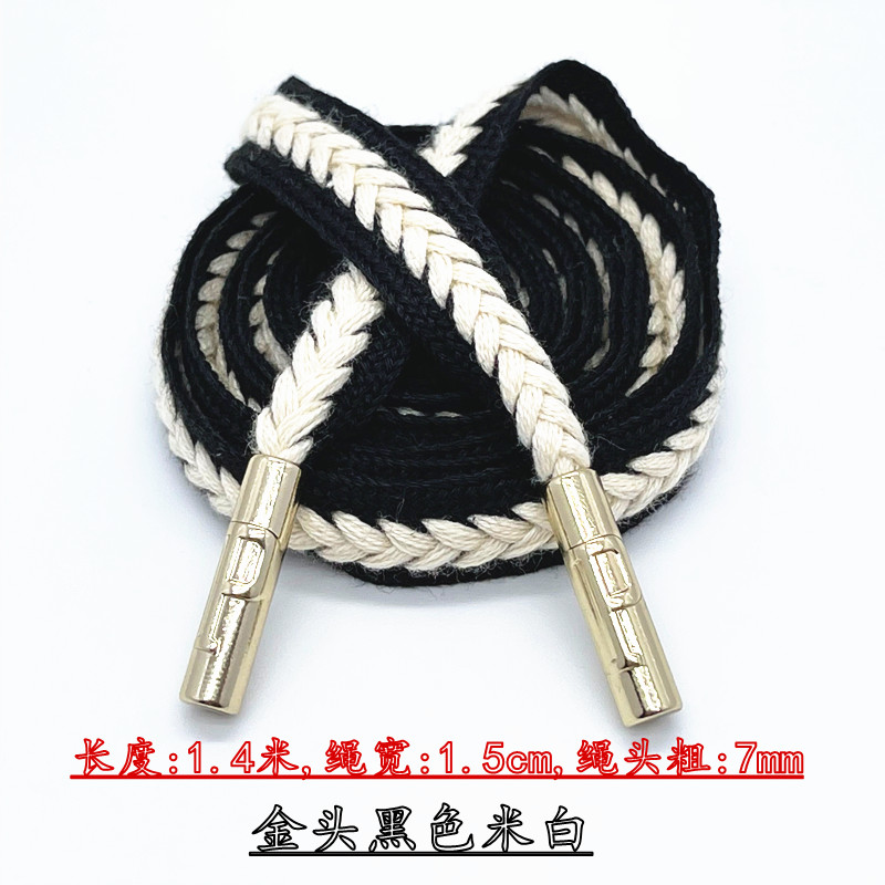 Cordón trenzado de lino y algodón para hombres y mujeres, cuerda con capucha, abrigos, pantalones deportivos, cintura, cinturón Elater, suministros de ropa DIY, 1: Plata antigua