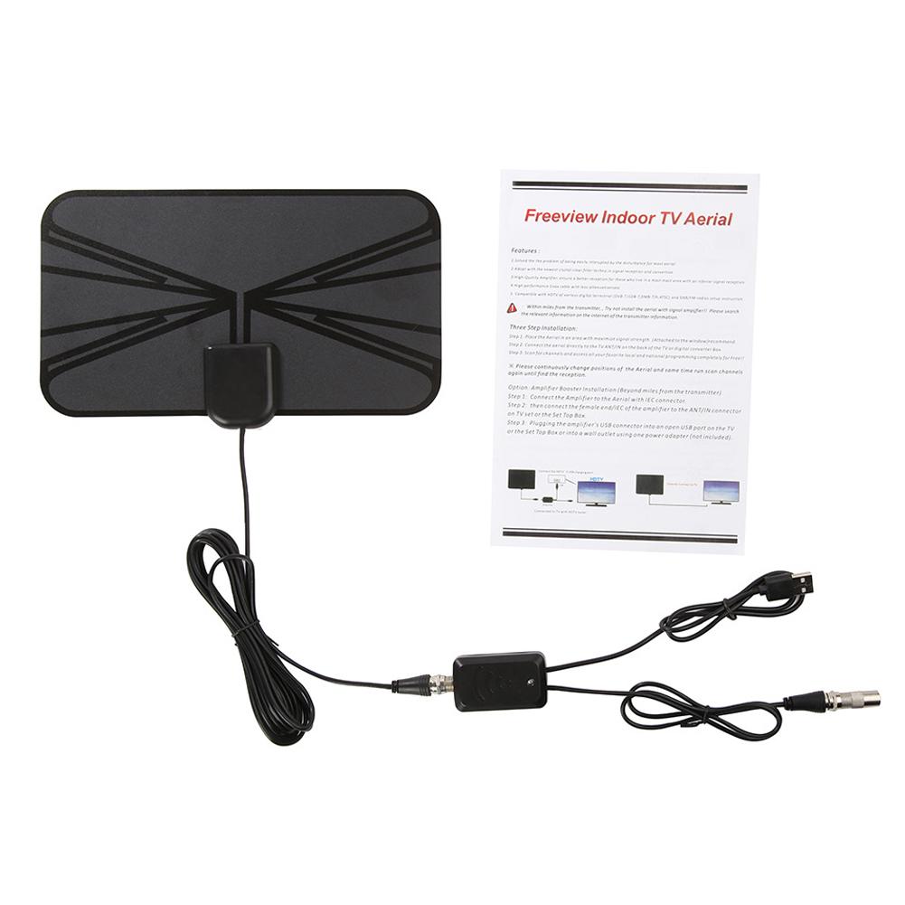 1180 Mijl Tv Antenne Digitale Hdtv Indoor Antenne Radius Surf Versterker Hd Mini Antennes Antenne Signaal Booster