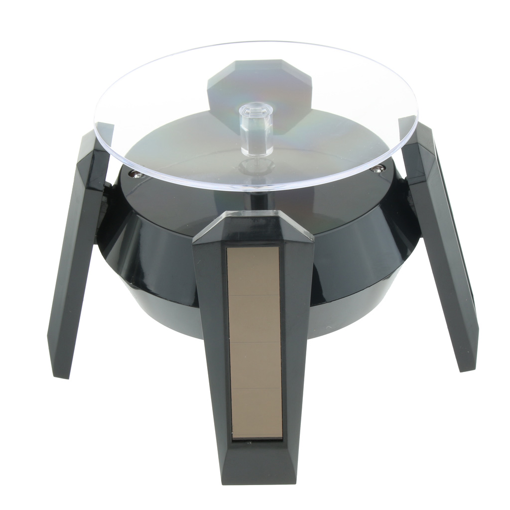 Montre-Bracelet à énergie solaire, présentoir rotatif à 360 degrés, parfait pour les bijoux et les objets de collection