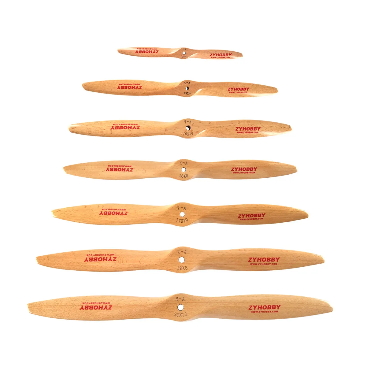 Hélice CW de madera para avión RC de gasolina, 12x8, 13x6, 14x6, 14x10, 15x8, 16x6, 16x8, 16x10, 18x8, 18x10, 18x8, 19x8, 19x10, 20x8, 1 ud.
