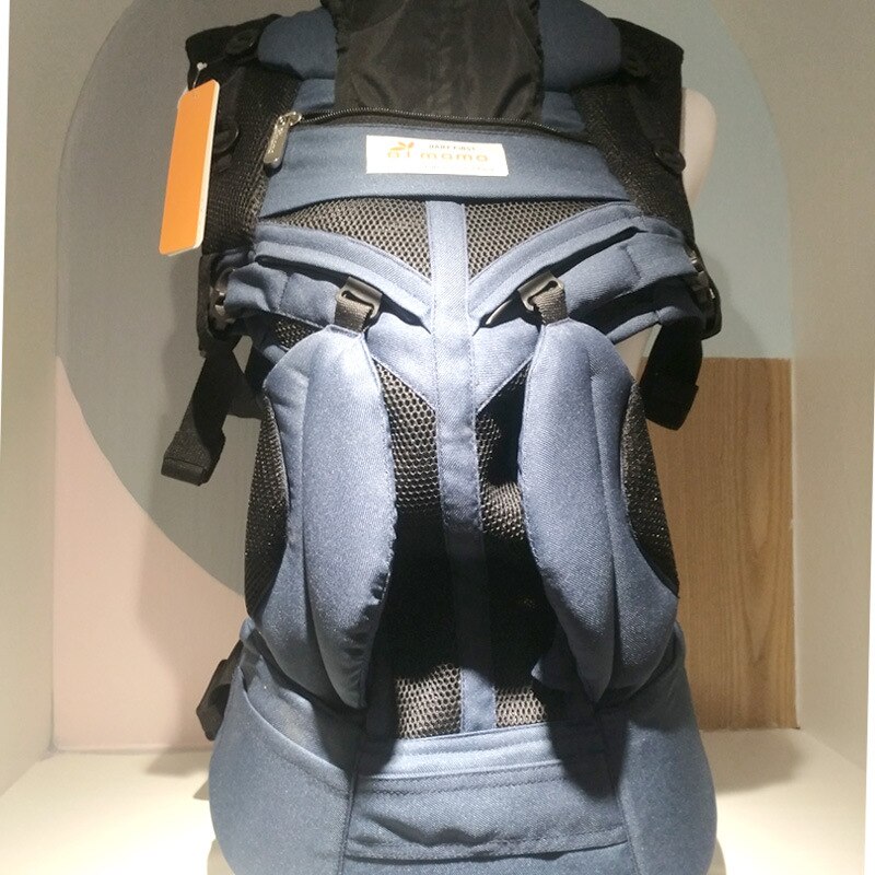 360 Adjustable At All Stages Ergonomic Baby Carrier Infant Hip Seat Carrier Sling Front Facing Backpacks for Baby Activity Gear: 9