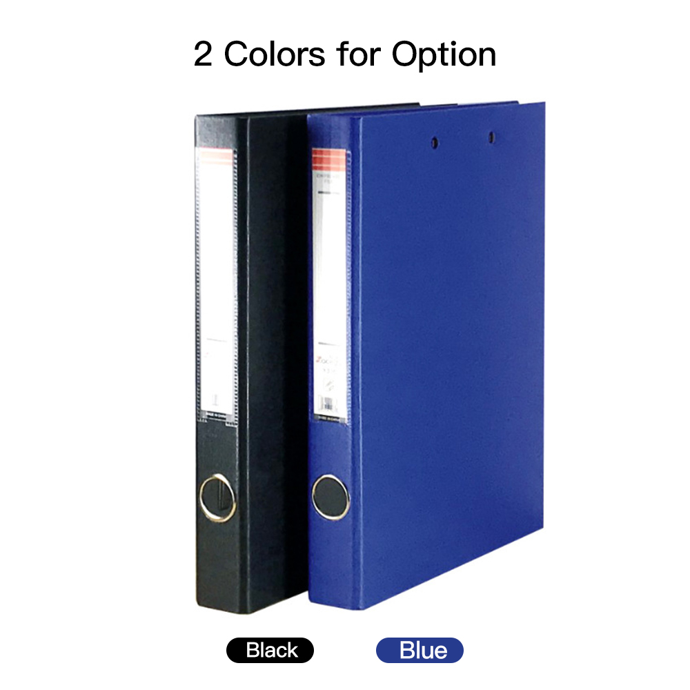 File Folder Stationery A4 3-Ring Binder Document Organizer Storage Durable for Business Office School