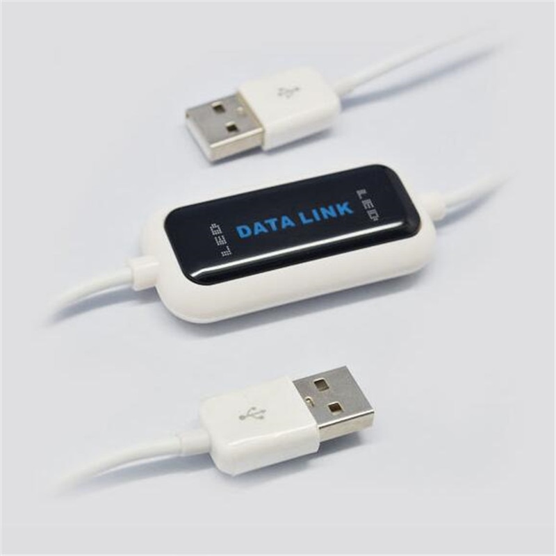 USB 2.0 High Speed PC To PC Online Share Sync Link Net Direct Data File Transfer Bridge LED Cable Easy Copy Between 2 Computer: Default Title