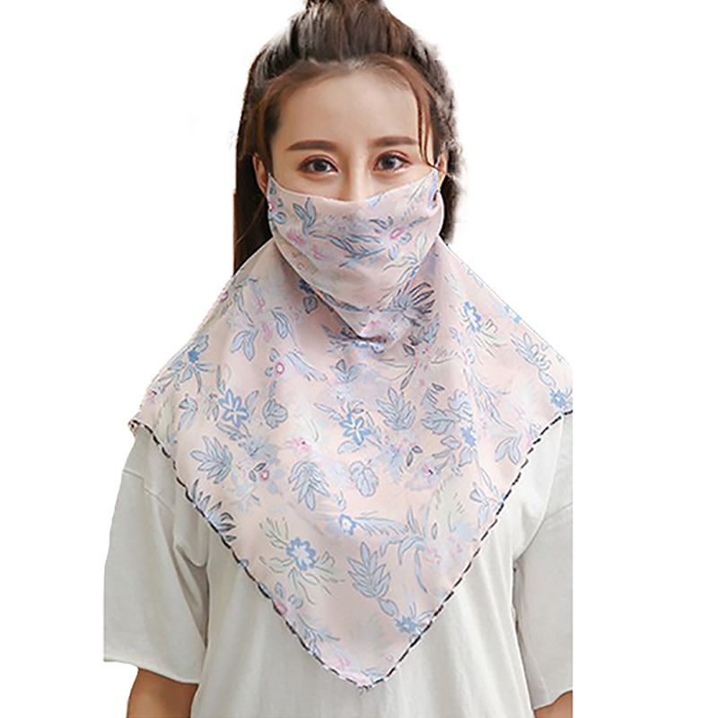 Outdoor Half Gezichtsmasker Dubbelzijdig Winddicht stofdicht Zonnescherm Hals Cover Protector Maskers Sjaal: A10