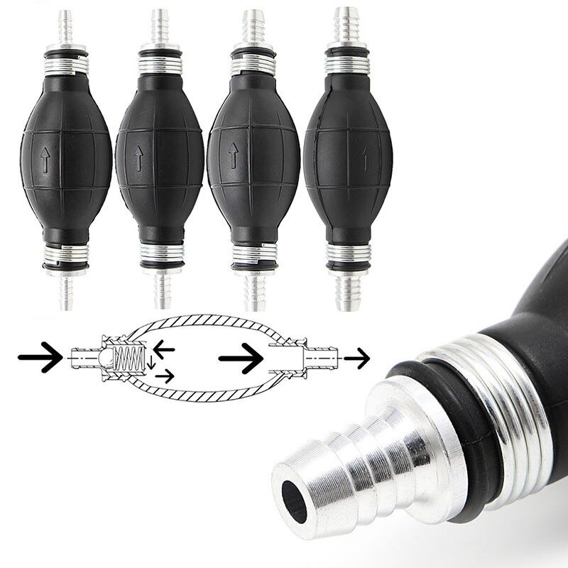 6mm 15cm brændstof primer pære håndpumpe diesel benzin gas primer slange til bil auto