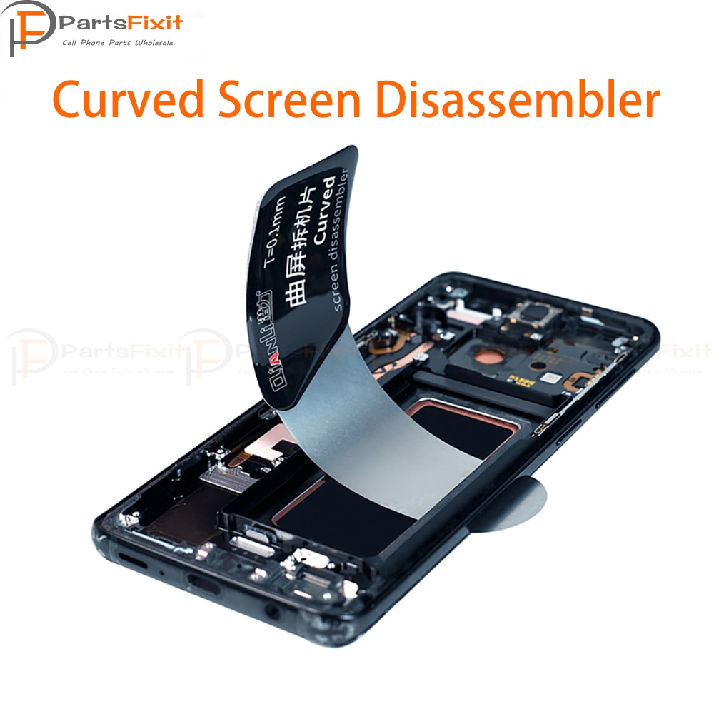 Gebogen Scherm Disassembler Rvs Card Lcd-scherm Opening Tool Scherm Demonteren Reparatie Tool Voor Smartphone Reparatie
