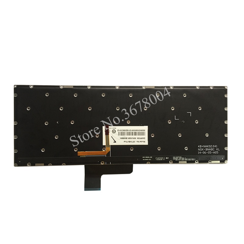 US clavier d'ordinateur portable pour Lenovo Ideapad yoga 2 13 14 yoga 2 13 U31 US clavier rétro-éclairé (pas pour pro)