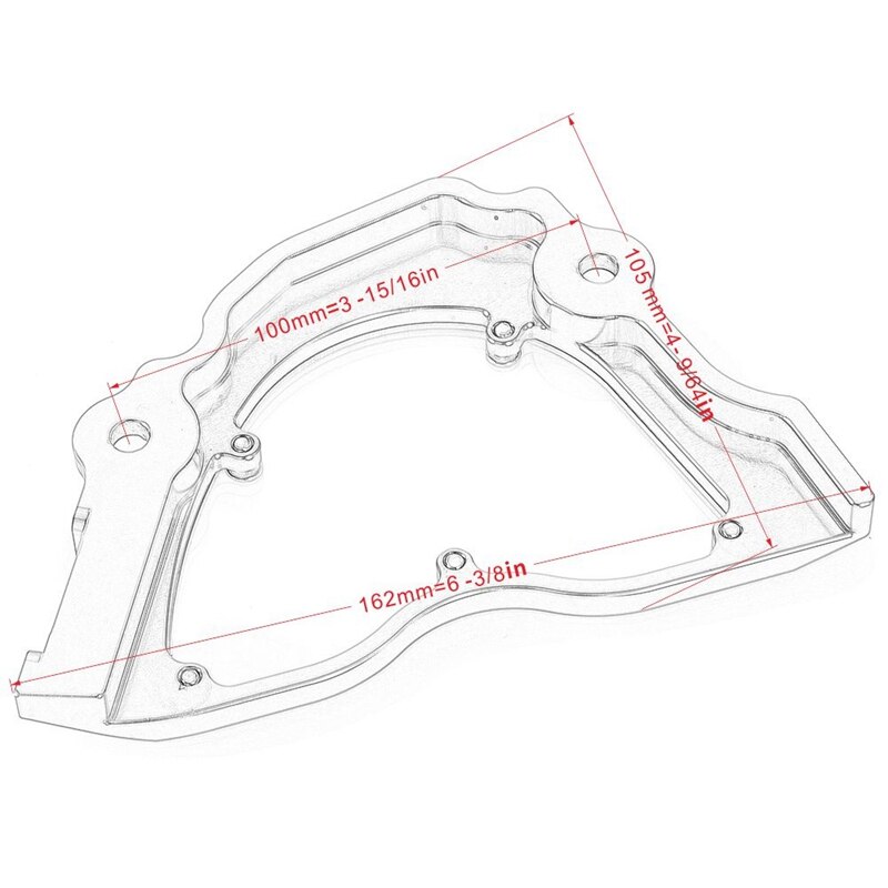 Motorcycle CNC Aluminum Front Chain Sprocket Engine Guard Cover Protector for YAMAHA YZF-R15 R15 V3