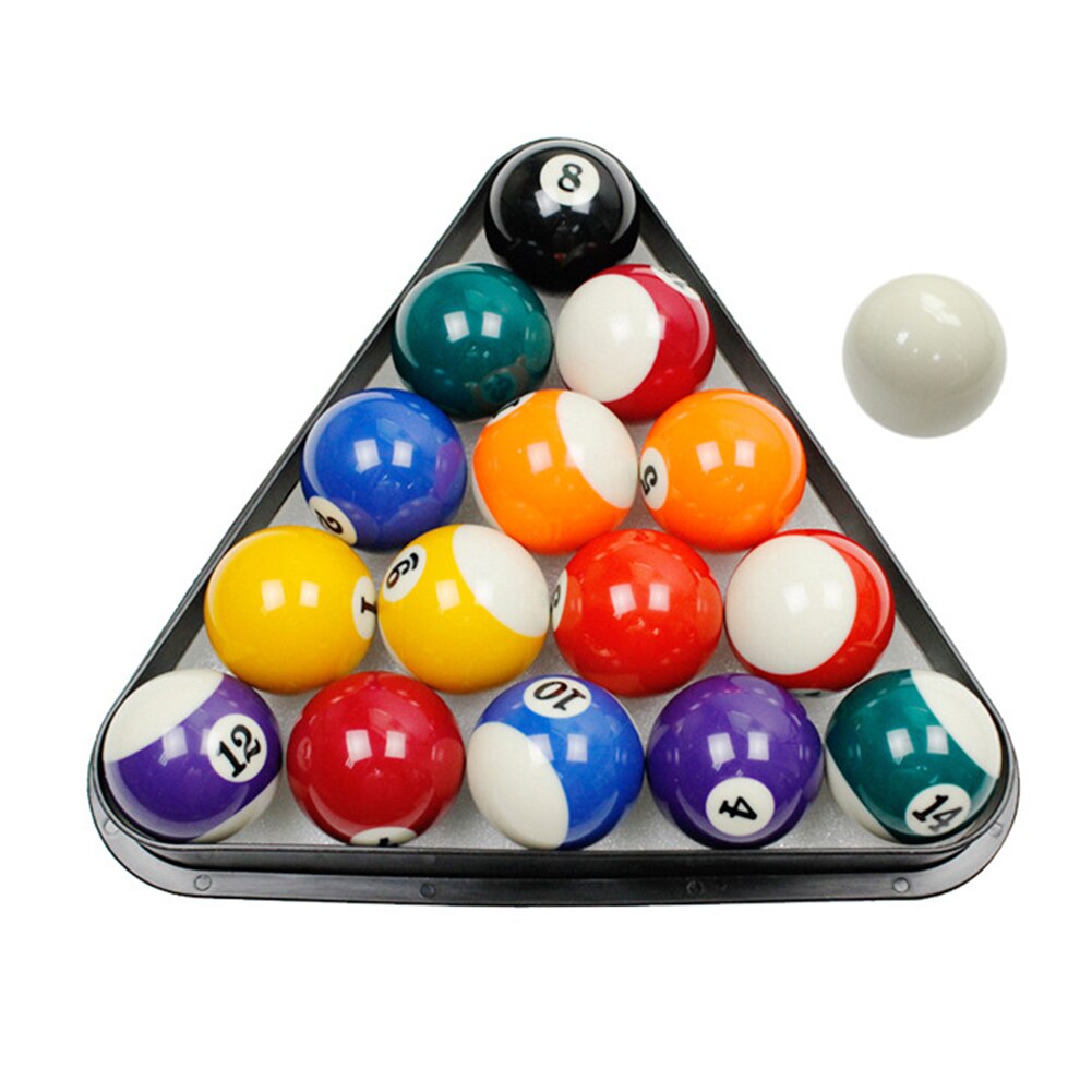 1.8/2/2.5Inch Plastic Zwembad Bal Biljart Driehoek Rack Game Apparatuur