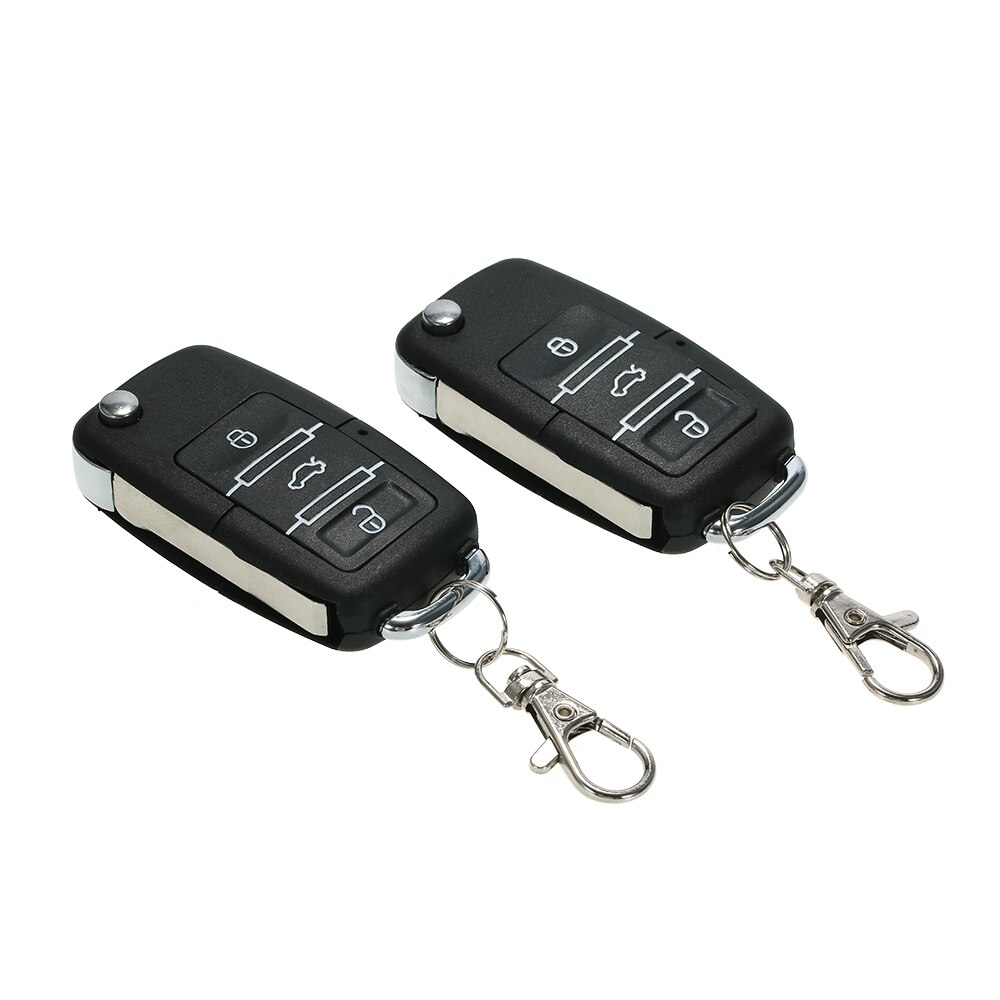KKMOON Car Alarm Systems Auto Remote Central Kit Door Lock Vehicle Keyless Entry System Remotely door lock/unlock