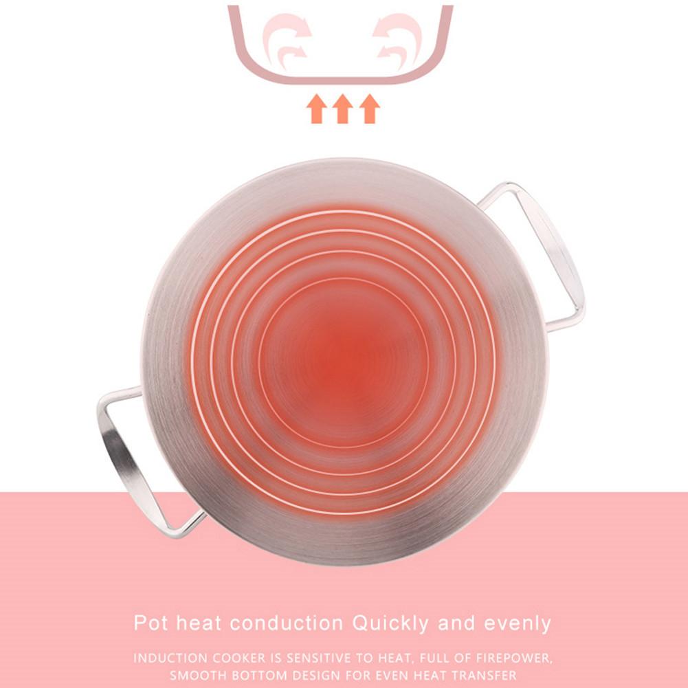 18/20/22cm Premium Stainless Steel Stock Pot With Lid Thickened Harm Free Soup Pot Cooking Pot Cookware Kitchen Tools