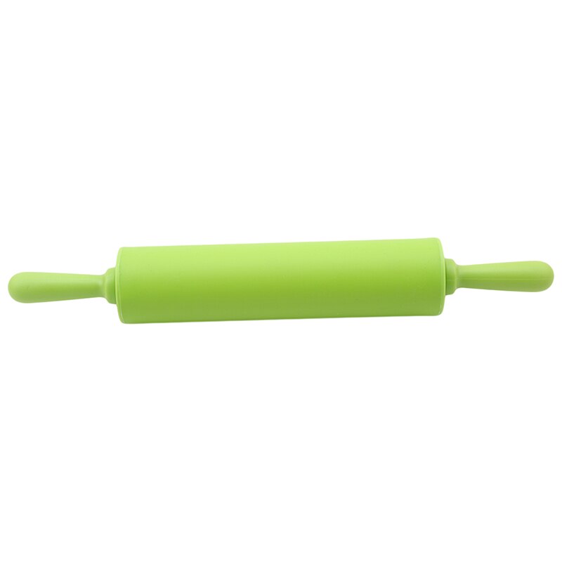 Rodillo de silicona antiadherente de grado alimenticio, herramientas de cocina para hornear Fondant, 30x4,2 cm