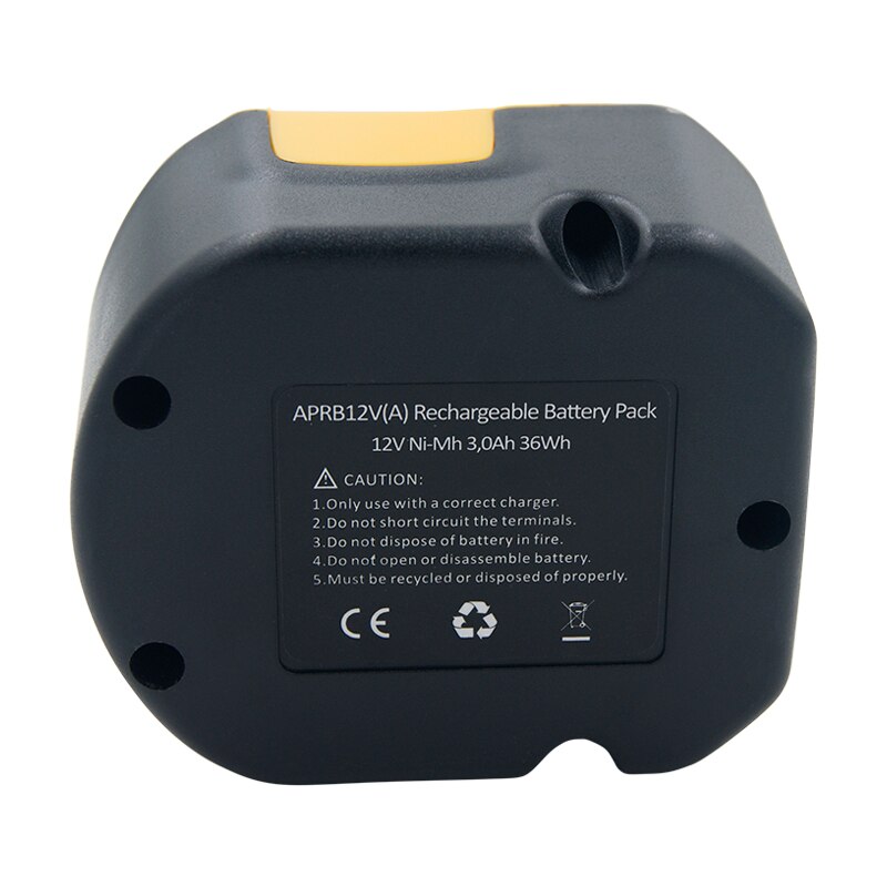 Ni-Mh 3000Mah 12V Oplaadbare Batterij Voor Ryobi Power Tools RY1201 FL1200 B-1230H B-1222H B-1220F2 B-1203F2 Nimh Batterijen