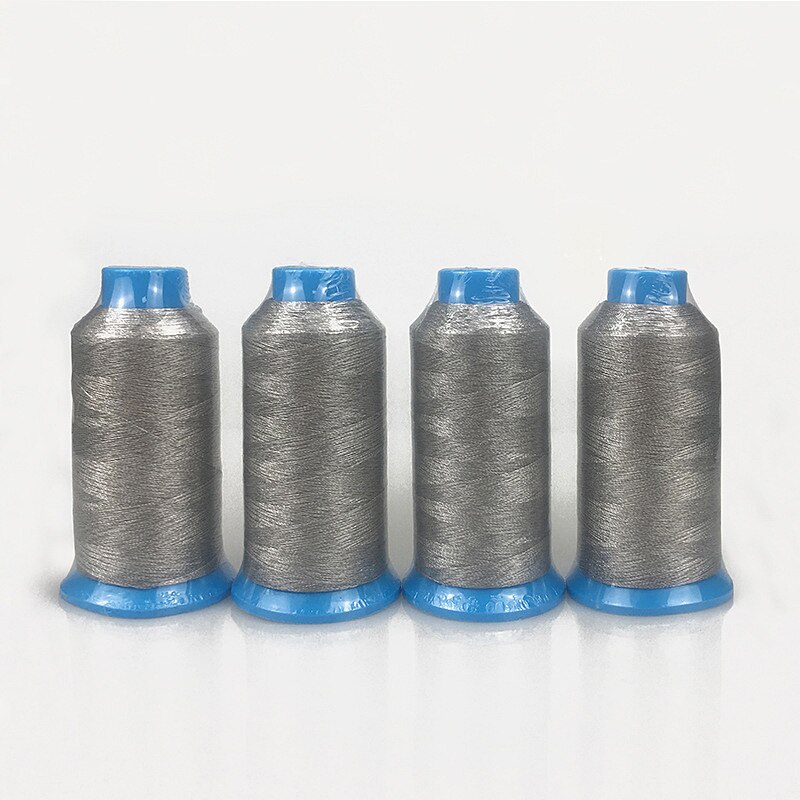 Silver Fiber Fixed Silver-plated Fiber Sewing Thread DIY Anti-static Clothing Conductive Blankets Sheets Quilting Accessories