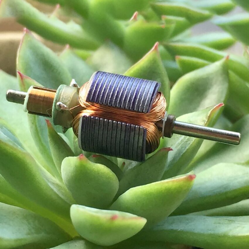 DC 1V-5V Metal Brush Micro Motor DC 3V 15500RPM Flat Motor Shaft Length 6.4mm,Shaft Dia 1.5mm Electric Machinery 19.5*14.8*11mm