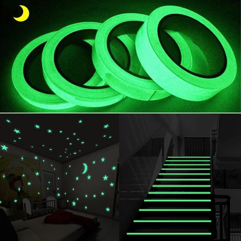 Lichtgevende Tape Tl Night Zelfklevende Glow In The Dark Groene Sticker Tape Veiligheid Decoratie Waarschuwing Tape