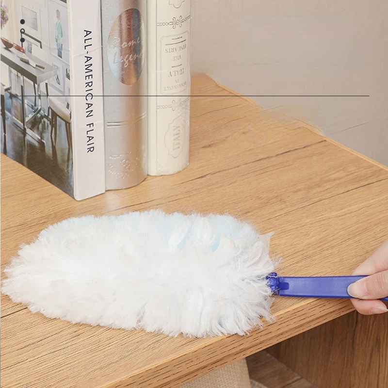 Cabezales de repuesto para plumero, recambios de plumero cortos desechables a granel para limpiar persianas de oficina en casa, herramientas de limpieza de polvo para superficies de coche