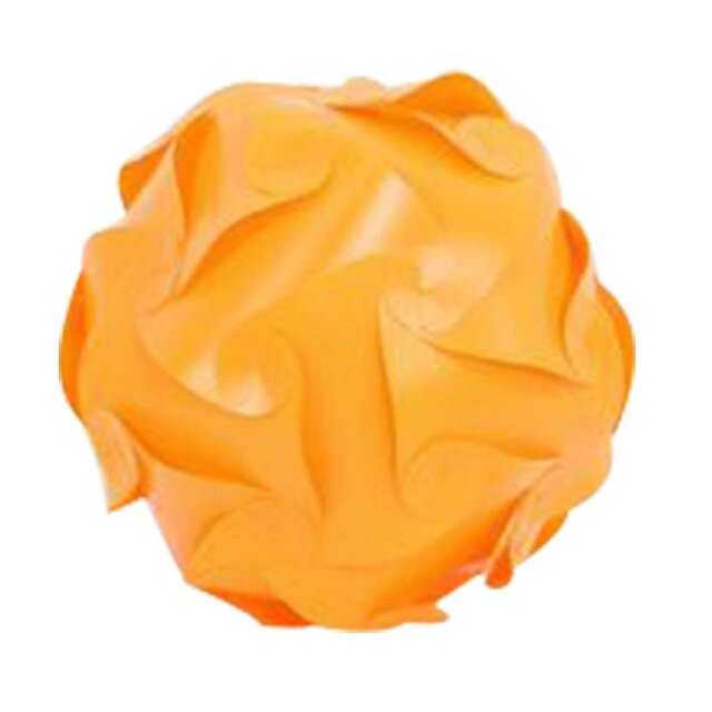 Bricolage moderne boule lampe abat-jour abat-jour Art déco coloré Puzzle pendentifs lumière ombre bricolage plafond moderne diamètre 30 cm: Orange