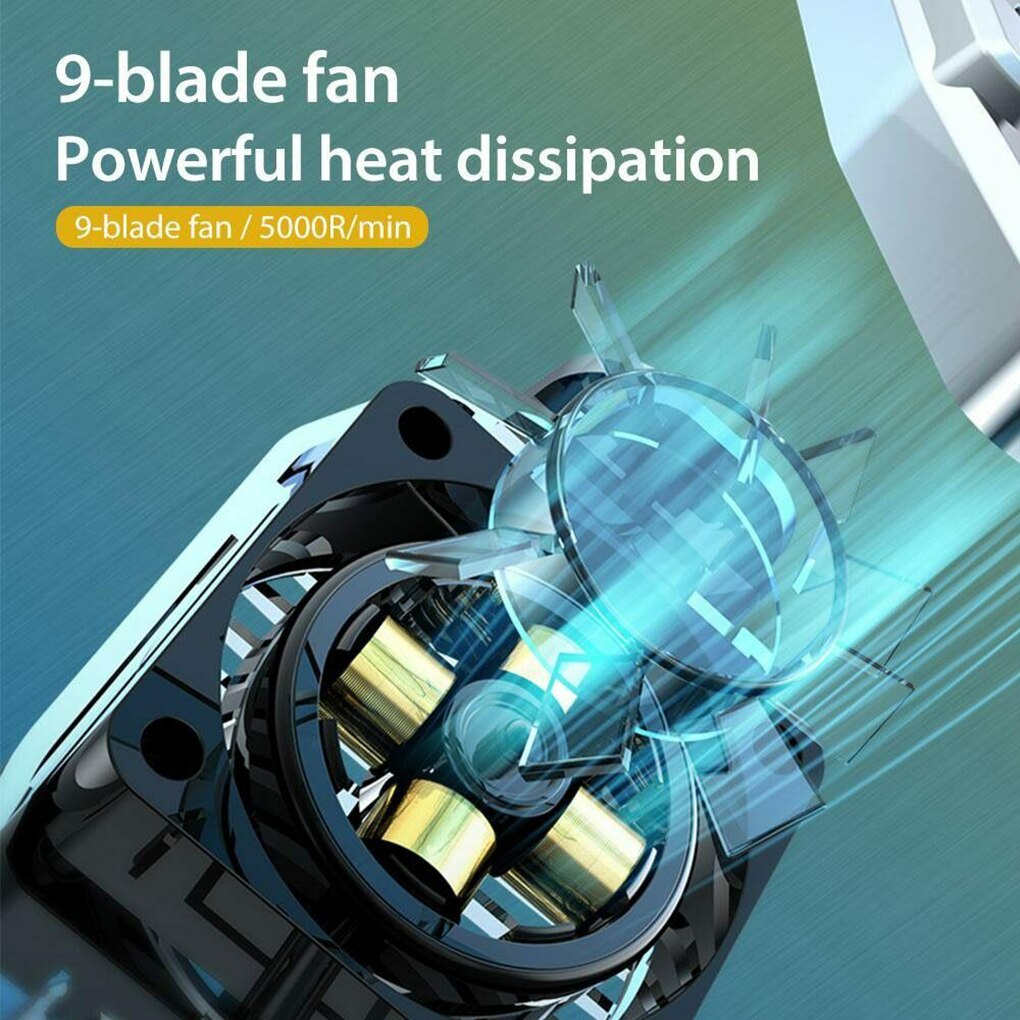 Universal Mobile Phone USB Game Cooler System Cooling Fan Portable Rechargeable Adjustable Phone Cooling Tool For iphone