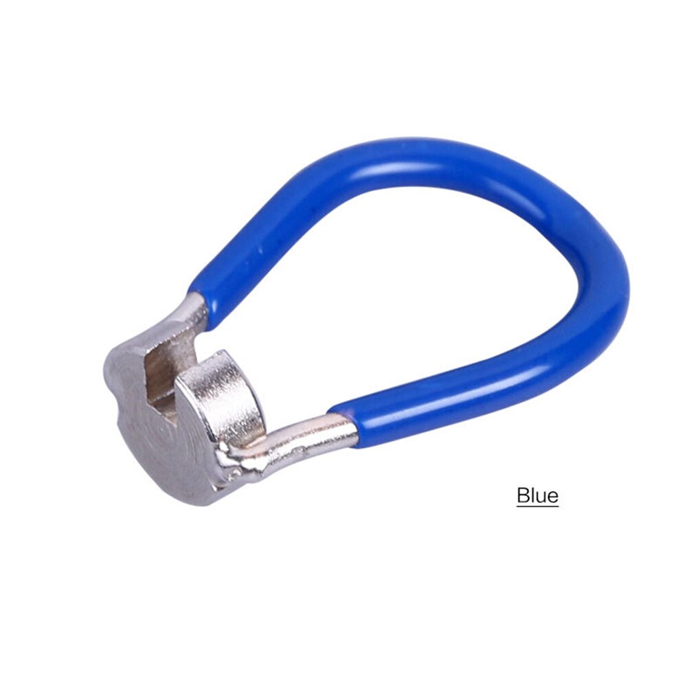 360 ° Rotation Repair Tool Adjuster Steel Wire Spoke Cap Adjustment Cycling Disassemble Repair Tools Flexible Wheel Spanner: Blue