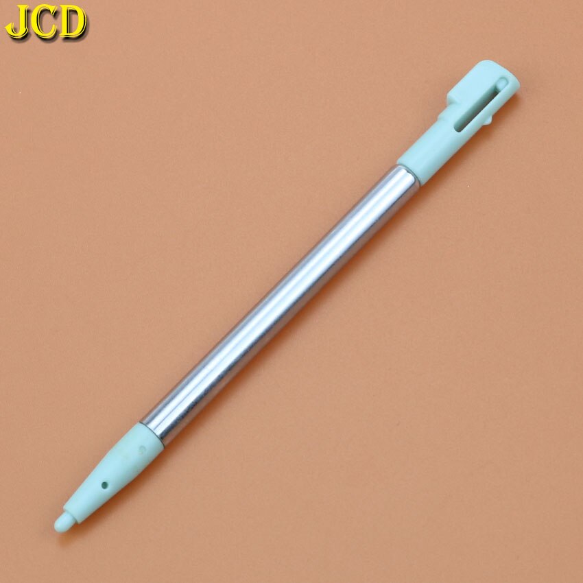 JCD 1 pcs 4 Cor Tela Retrátil de Metal Toque Caneta Stylus Definido Para Nintend Para Nintend DSi NDSi Jogos Acessório: green