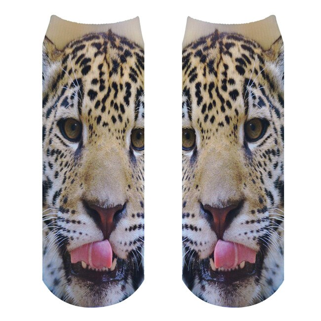 BAEKADOO Unisex Casual algodón 3D dibujos animados impreso Calcetines: A128
