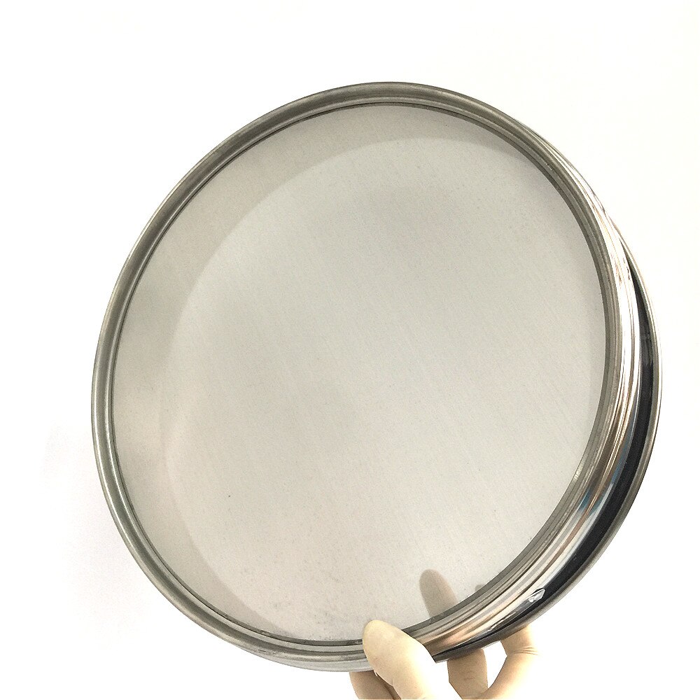 Test Zeef Alle 304 Sus Laboratorium Standaard Zeef Bemonstering Inspectie Pharmacopeia Zeef R30cm Diafragma 0.045 Mm 325 Mesh