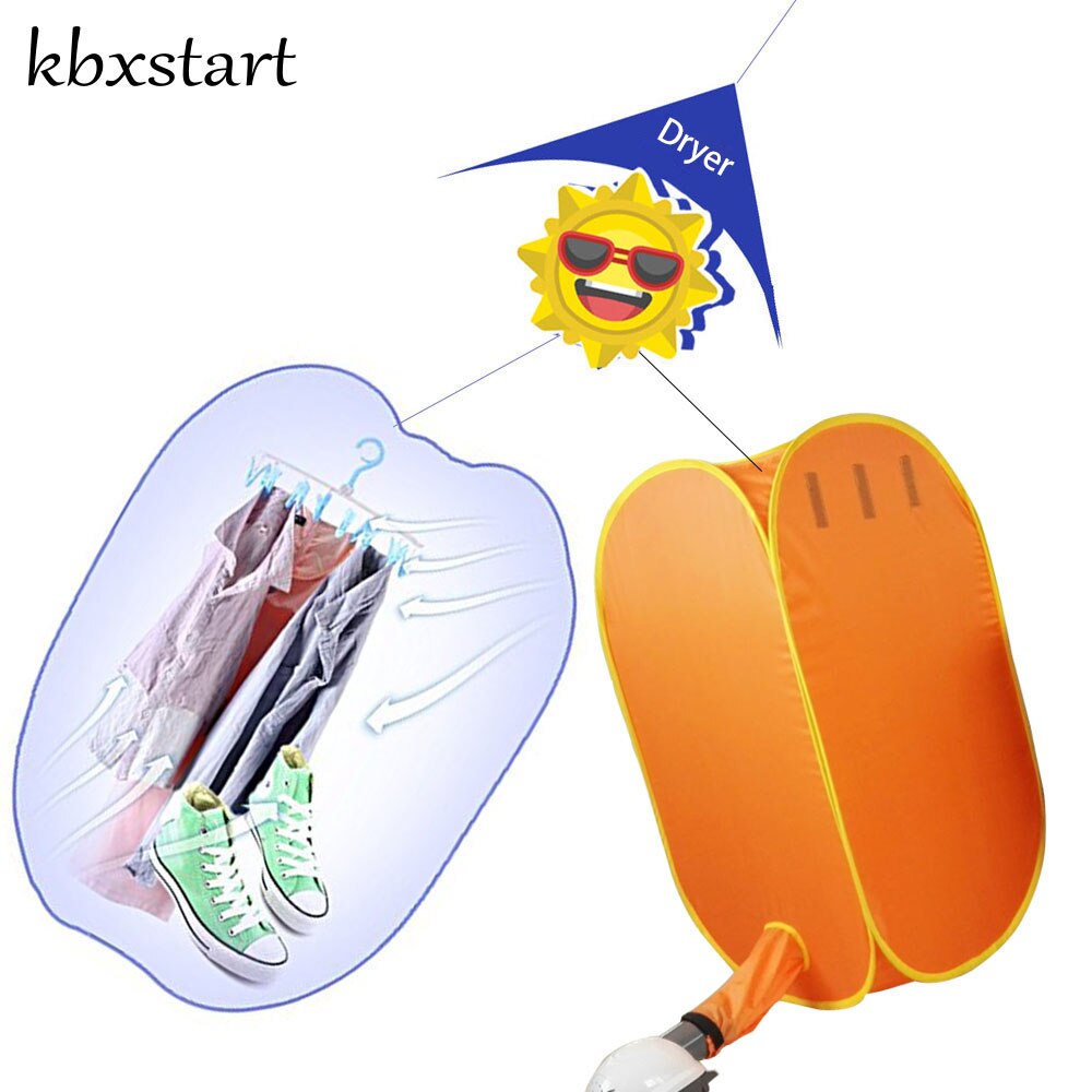 Kbxstart Taşınabilir Seyahat Katlanır elektrikli çamaşır kurutma makinesi Açık Dolap Tarzı Tendedero Ropa Plegable Standı Secadora De Roupa