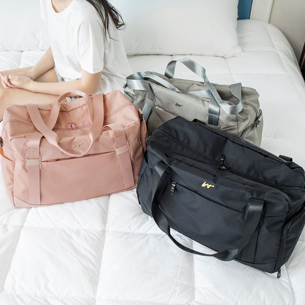 Duffle Bag Backpack Women Mens Travel Sports Gym Bag With Shoe Compartment