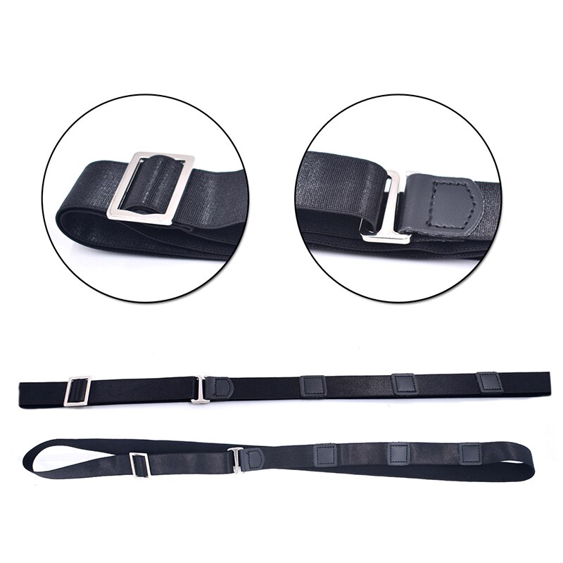 Verstelbare Riem Voor Shirt Verblijf Antislip Rimpel-Proof Overhemd Houder Bandjes Vergrendeling Riem Houder Buurt Shirt-Verblijf