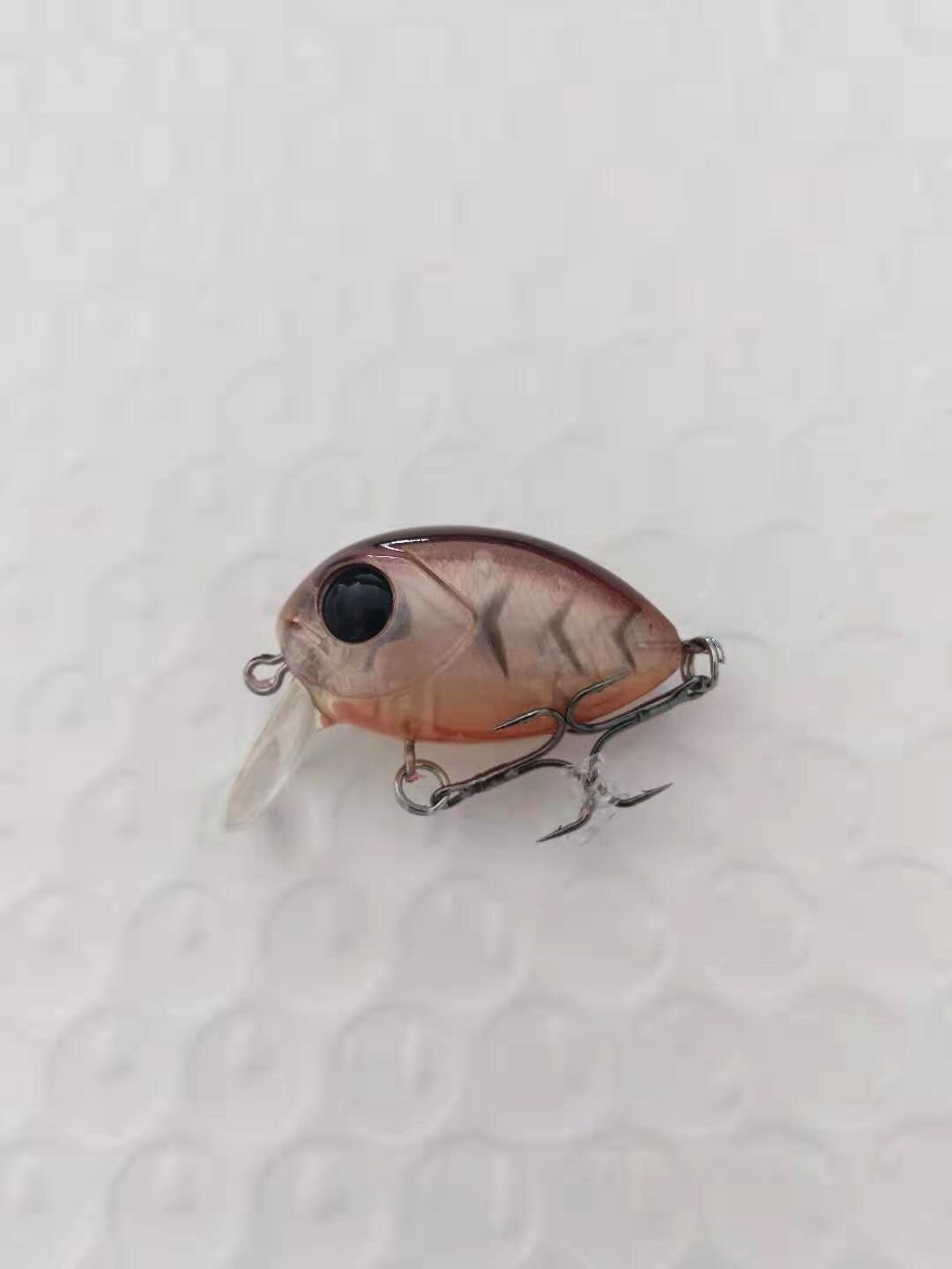 Le fish-Señuelos de Pesca ultraligeros, 32mm, 4g, micro wobbler, trucha, perca, Lucio, Crankbait flotante: Color I