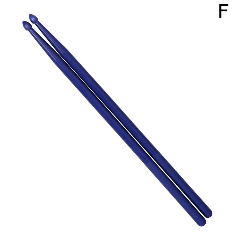 1 par de palos de tambor de nylon, accesorios de nylon, palos de tambor, accesorios de batería, baquetas de batería: F