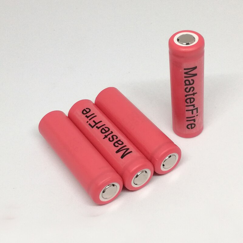 MasterFire 100% Original For Sanyo 3.7V 840mAh UR14500P Lithium 14500 Battery Rechargeable Batteries