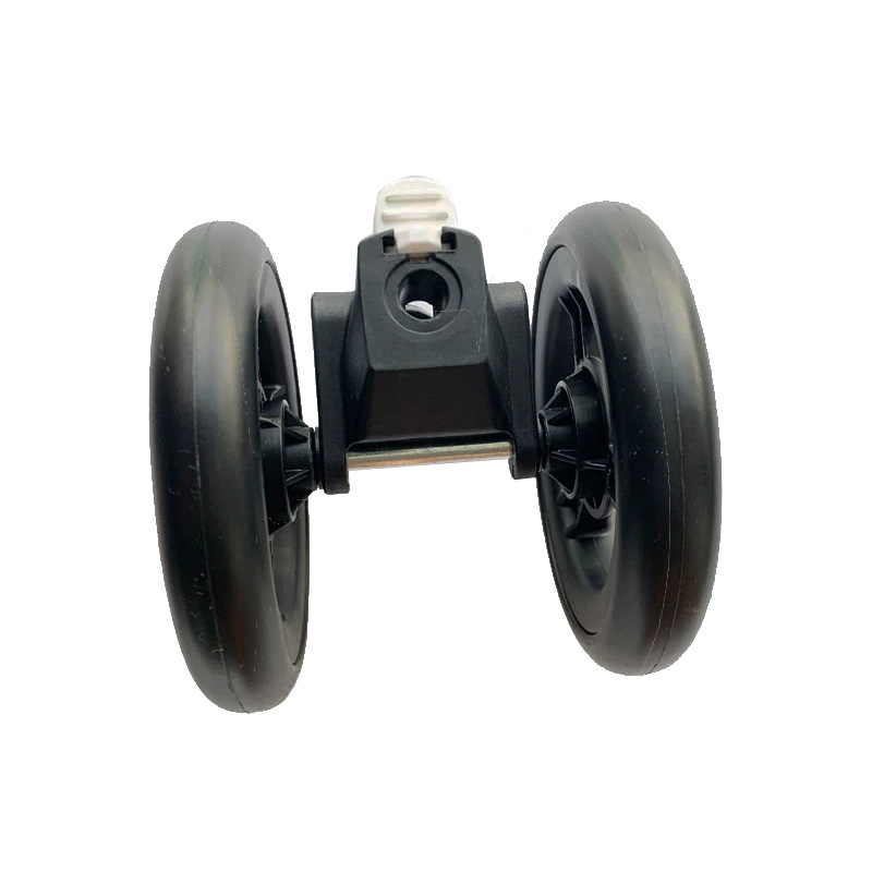 Kinderwagen Wielen Compatibel Voor Goodbaby Serie Baby Trolley Pockit D666 D668 Pockit 2S/3S/3Q/sa Gb Baby Winkelwagen Accessoires: 1 front wheel set