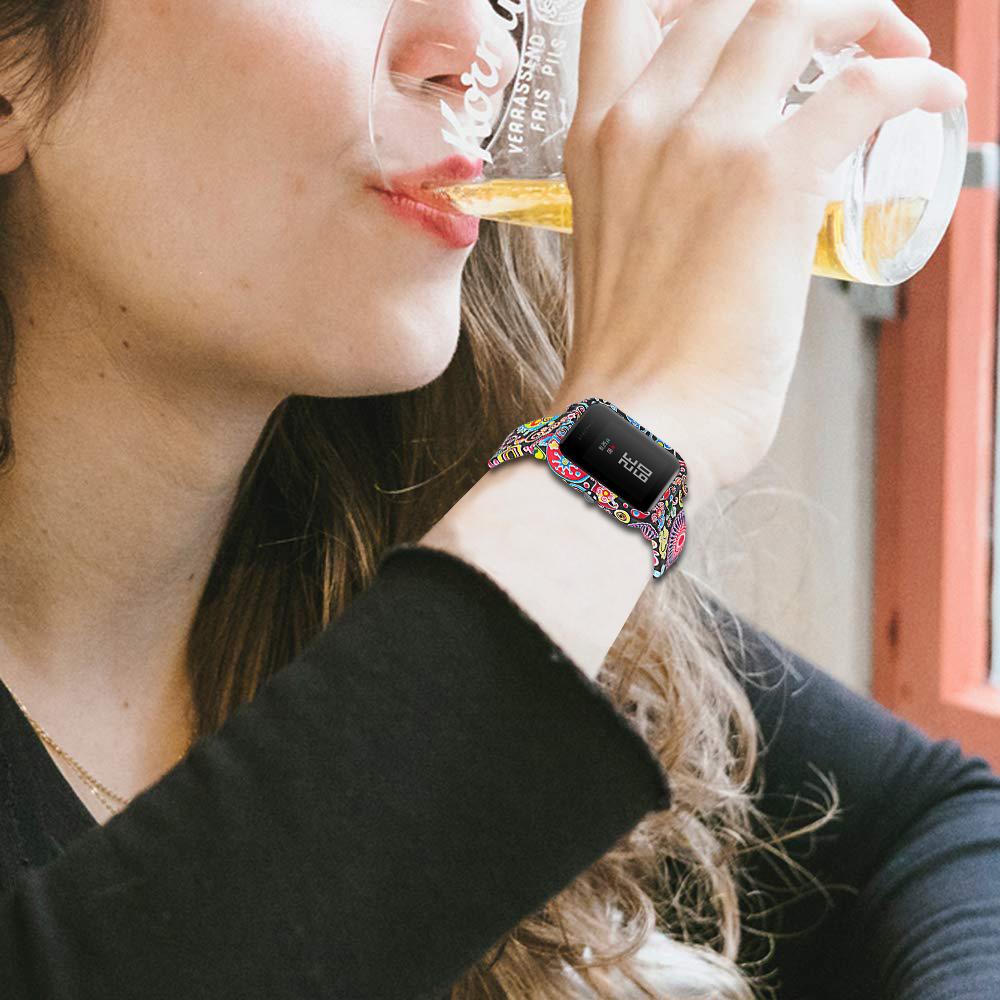 Correa y funda para reloj Amazfit Bip, pulsera de silicona con flor de camuflaje para Huami Amazfit Bip bit Youth, Correa con funda