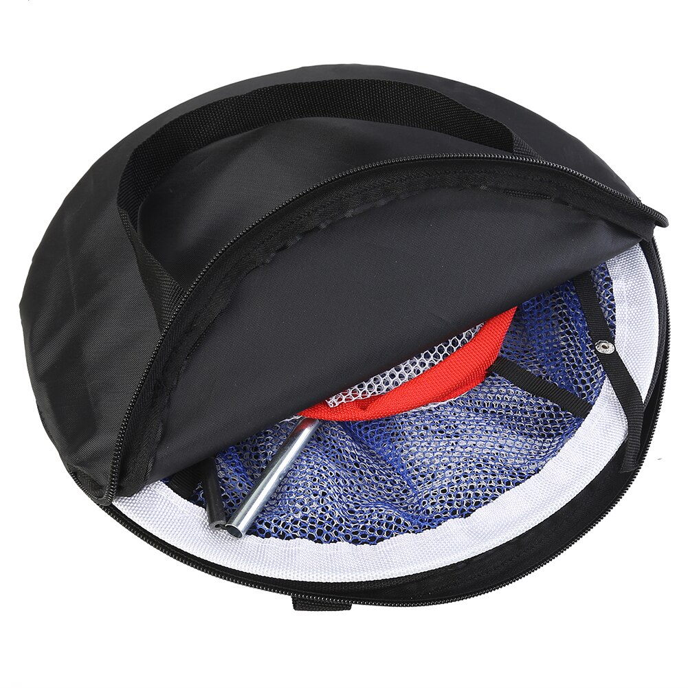 Folding Golf Practice Net Cage Indoor Outdoor 3 Layer Chipping Pitching Training for Easy Safety Exercise Accessories