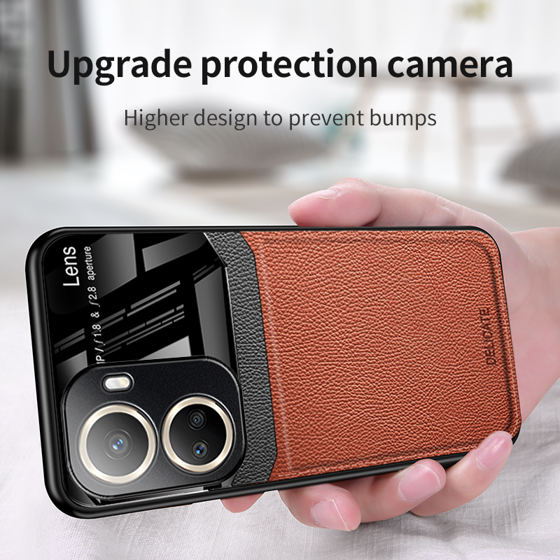 Pokrowiec na Huawei Nova 10 se etui PU skóra tylna pokrywa dla Huwei nova 9 10 zawodowiec 9se 10se etui nova9se nova9se Coque 10