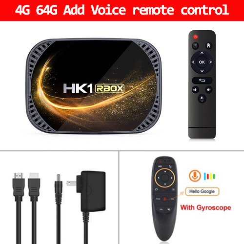 Hk1 rbox  x4s tv box android 11 amlogic  s905 x 4 4gb 128g 64g 2.4g e 5g lettori multimediali dual wifi bt tvbox 4k 8k set top box: Bianco / Spina ue